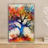 Leinwand Bilder 20x30 cm - Lebensbaum - Natur - Farbenfroh Produktbild-Vorschau 2