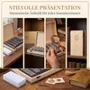 Münzsammelbox, Münzhalter, Münzbox aus Holz, 100 Stück Produktbild-Vorschau 8