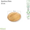 Wilmax Bambus Teller 15 cm Natur WL-771030/A Produktbild-Vorschau 2