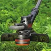 Black&Decker Akku-Rasentrim 18V AFS 28cm 2,0Ah PS STC1820PC Produktbild-Vorschau 4