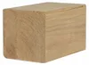 Möbelfuß - 6x6x10 cm - Eichenholz - Sorgfältig Geschliffen Produktbild-Vorschau 3
