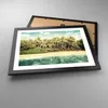 Gerahmtes Poster - Schwarzer Rahmen - Natur Strand Palmen - Produktbild-Vorschau 3
