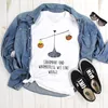 Mr. & Mrs. Panda S T-Shirt Sternzeichen Waage - Weiß - Produktbild-Vorschau 2