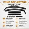 Complete set van 4 windschermen voor de SKODA KODIAQ, Productafbeelding-voorbeeld 4