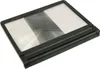 A black plastic phone screen magnifier with a transparent lens. Náhled obrázku produktu
