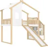 Lit mezzanine, 90 × 200 cm, avec barrières de sécurité, Voir les images du produit 8