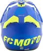 FC-Moto Merkur Pro Straight Enduro Helm, blau matt, S Produktbild-Vorschau 8