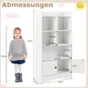 GOPLUS Bücherregal mit 6 Fächern, Bücherschrank mit 2 Produktbild-Vorschau 6