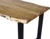 Esstisch Baumkante Akazie massiv 50mm Eichefarben 160 x 85 Produktbild-Vorschau 3