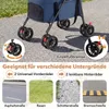 COSTWAY 3 w 1 składany wózek dla psów, buggy dla psów 2 Podgląd zdjęcia produktu 9