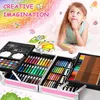Coffret de peinture pour enfants, 145 pièces, set de Voir les images du produit 2