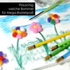 OfficeTree 500 pompon palline di feltro - Multicolore - Anteprima dell’immagine prodotto 4