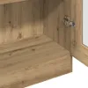 vidaXL Highboard Artisan dub 82,5 x 30,5 x 150 cm Materiál Náhľad obrázku produktu 7