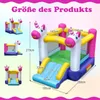 Hüpfburg mit Rutsche - Strapazierfähiges Oxford-Gewebe, für Produktbild-Vorschau 2