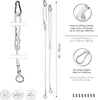 MAMOI® corde de balançoire 50kg | 2 x corde de balançoire Voir les images du produit 6