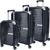 DYX 4 Rollen Trolley 3er Set S/M/L Barcelona schwarz Produktbild-Vorschau 1