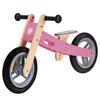 Vélo d'apprentissage en bois Rose Vélo d'apprentissage Voir les images du produit 2
