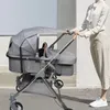 Malatec 23975 Slnečná clona na kočík 50 x 36 x 72 cm, sivá Náhľad obrázku produktu 5