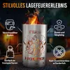 Feuertonne / Feuerkorb mit Motiv Fire-Fighter Produktbild-Vorschau 3