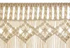 Lockardi Makramee Türvorhang TWINE beige 132 Stränge Produktbild-Vorschau 5