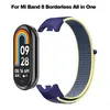 Gewebtes Nylon Loop Uhrenarmband für Xiaomi Mi Band 8, Produktbild-Vorschau 2