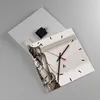 Wanduhr - Quadrat - Glasuhr - Frau Armband Jahrgang - Produktbild-Vorschau 2