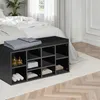 Meuble à chaussures Banc de rangement avec coussin d'assise Voir les images du produit 5
