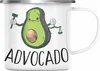 Trendation - Jurist Emaille Tasse Geschenk Anwalt Jura Produktbild-Vorschau 1
