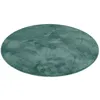 Luxus Super Soft Hochflor Langflor Teppich Deluxe Mintgrün Produktbild-Vorschau 2