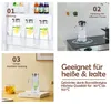 Wasserkaraffe 1,5L Glaskaraffe mit Edelstahldeckel, Bürste Produktbild-Vorschau 5