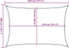 vidaXL Sonnensegel 160 g/m² Weiß 3x4,5 m HDPE Produktbild-Vorschau 7