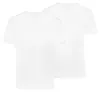 Alltags Rundhals T-Shirt 2er-Pack – Weiß – M Produktbild-Vorschau 11