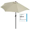 Sekey Balkonschirm Halbrund 270 cm – Sonnenschirm mit Produktbild-Vorschau 1
