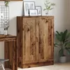 vidaXL Regál na knihy vzhľad starého dreva 82,5x30,5x115 cm Náhľad obrázku produktu 3