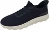 A single navy blue Geox sneaker with a beige sole is shown against a white background. Voir les images du produit