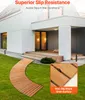 SucceBuy Gebogener Gartenweg aus Holz, 2,44 m lang x 43,2 Produktbild-Vorschau 5