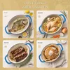 Casserole en fonte (7,1 litres), forme ovale, incluant des Voir les images du produit 7