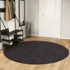 Vidaxl waschbarer Anti-Rutsch-Teppich ø 200 cm Anthrazit Produktbild-Vorschau 1