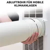 Abluftschlauch Klimaanlage 1 m, Ø150 mm, Linksgewinde, Produktbild-Vorschau 2