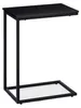 Table d'appoint Relaxdays noire, structure métallique, Voir les images du produit 9