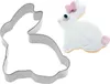 Ausstecher Hase 5 cm aus Edelstahl Produktbild-Vorschau 2