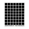 Sticker Schach-Sticker schwarz 20x24 cm Produktbild-Vorschau 1
