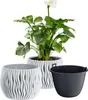 Doniczka okrągła Sandy Bowl 18 cm biała Podgląd zdjęcia produktu 1