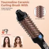 UKLISS Lockenbürste & Lockenstab, Schwarz/Gold, 65W, Dual Produktbild-Vorschau 6