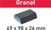 Festool Bloc de ponçage manuel Granat 69x98x26 120 CO GR/6 Voir les images du produit 10