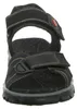 Rieker Damen Echtleder Sandalette schwarz, Damen:38 EU Produktbild-Vorschau 12