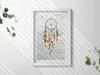 Boho Traumfänger gegen den Himmel– Wandbild mit Rahmen – Produktbild-Vorschau 2