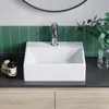 AQUALAVOS Waschbecken Handwaschbecken Aufsatzwaschbecken Produktbild-Vorschau 3