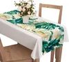 Tischläufer mit Muster 40 x 140 cm Große Monstera Blätter Produktbild-Vorschau 1