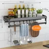 Gewürzregal, mit Küchenrollenhalter, 60cm Küchenregal, Produktbild-Vorschau 2